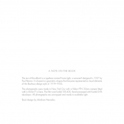 FIRST PORTFOLIO, A Note on the Book