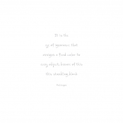 HAND TINTED WORK, Paul Gauguin quote