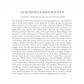 INNER GRACE, Acknowledgements