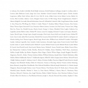 UNION SQUARE, Names of the Dead, p. 12