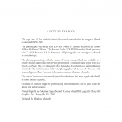 UNION SQUARE, A Note on the Book