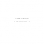 UNION SQUARE, John 1:5 quote