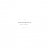 COUPLES, [1 John 3:14] quote