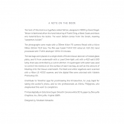 TEA BAGS, A Note on the Book