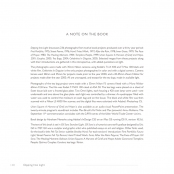 DIPPING INTO LIGHT; A Lifetime of Photography, A Note on the Book, p. 140