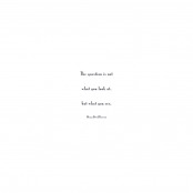 LOOK, Henry David Thoreau quote